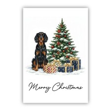 Gordon Setter Dog Christmas