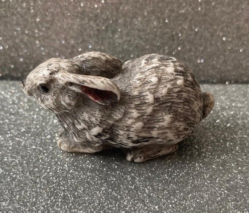 Vintage small rabbit figure - rabbit,