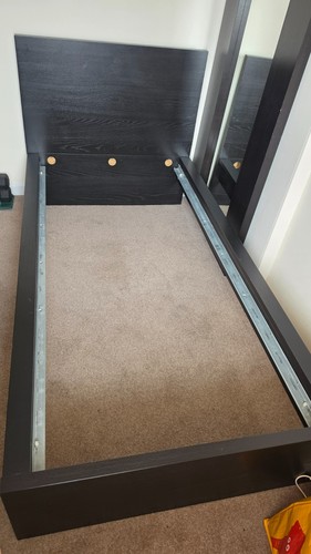 Ikea malm single bed - ikea,