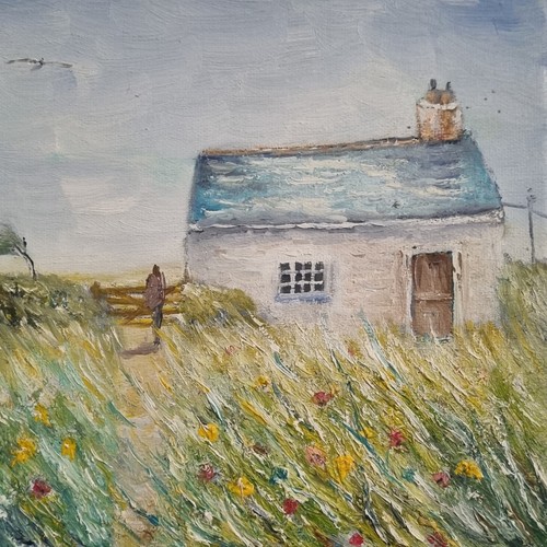 Cottage with wild - a, flower