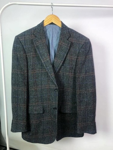 Mens harris tweed blazer grey - mens,