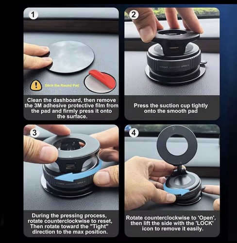 Car phone magnetic stand - car,