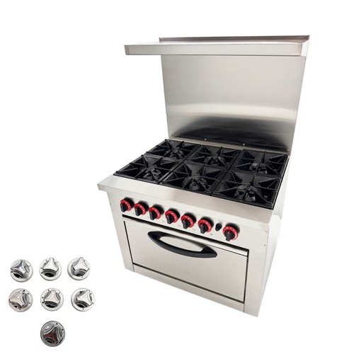 Commercial gas range burner - commercial, 6