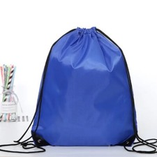 Drawstring School Book Bag Sports Gym Swim PE Dance Girls Boys Backpack Shoe lot