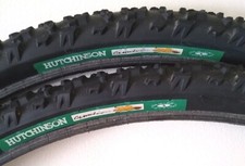 HUTCHINSON CAMELEON 26" TYRES PAIR RETRO GT KLEIN MTB TREK BIKE CANNONDALE USED