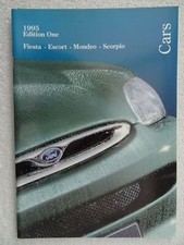Ford Brochure 1995: Fiesta,Escort,Mondeo,Scorpio inc 2.9i 24V Cosworth.129 pages