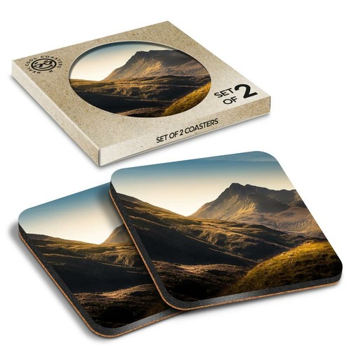 Boxed square coasters - 2,