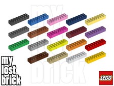 LEGO - Part 3007 / 93888 - Bricks 2x8 (SINGLE) + NEW + SELECT COLOUR / QUANTITY