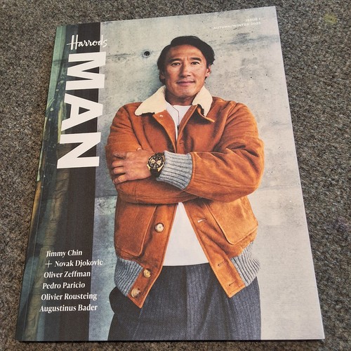 Harrods man issue magazine - issue, 1