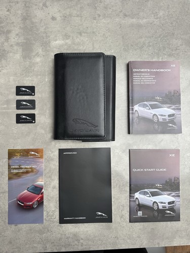 Genuine jaguar owners handbook - jaguar,
