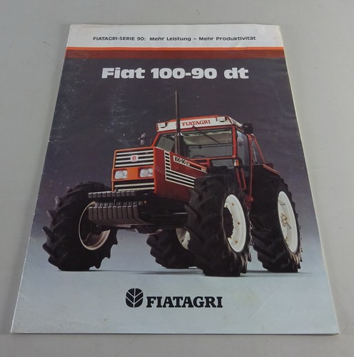 Fiat prospekt brochure - brochure, for