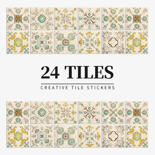 European retro pvc tile - european,