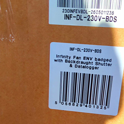 Envirovent infinity fan inline - envirovent,