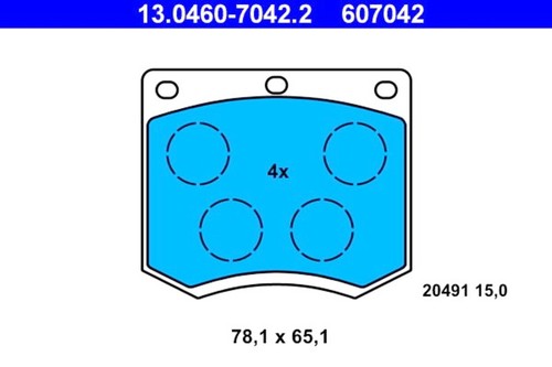 Ate disc brake - disc,