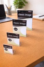 Clear Acrylic Sign Holder