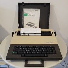 Brother Typewriter ce25 Electronic electric ce-25 with cover tested & working