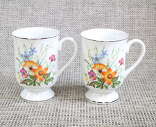 Set of 2 Vintage Mugs Wild