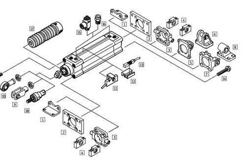 Festo 752725 dsbf 100 - festo,