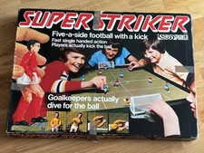 Super Striker Vintage Football Board Game By Parker 1970s - With Extra Players