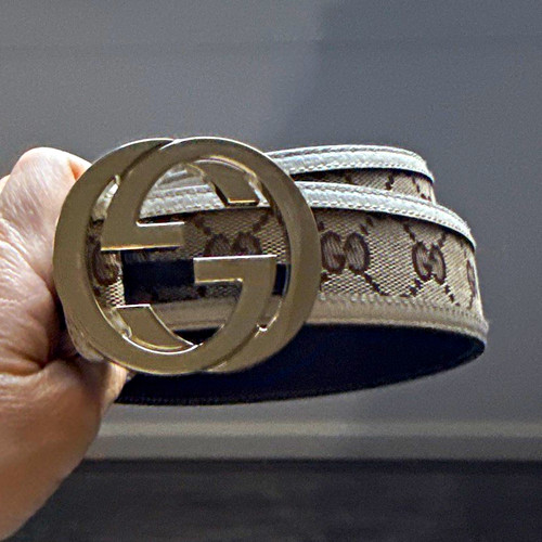 Gucci logo beige brown - gucci, beige/brown