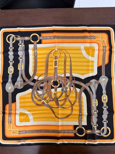 With box hermes carre scarf - hermes,
