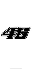 VALENTINO ROSSI 46 decal