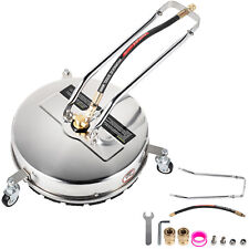 VEVOR 16" Pressure Washer Surface Cleaner 4000PSI Stainless Steel 1/4" QC Patio