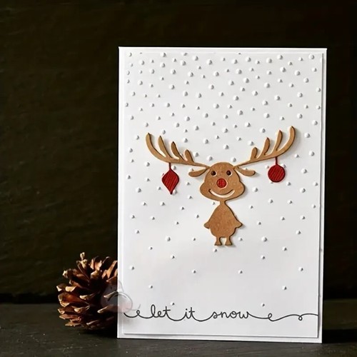Reindeer metal cutting die - reindeer,