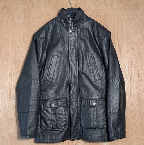 Feraud black leather jacket - black,