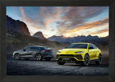 Lamborghini Urus Framed Wall