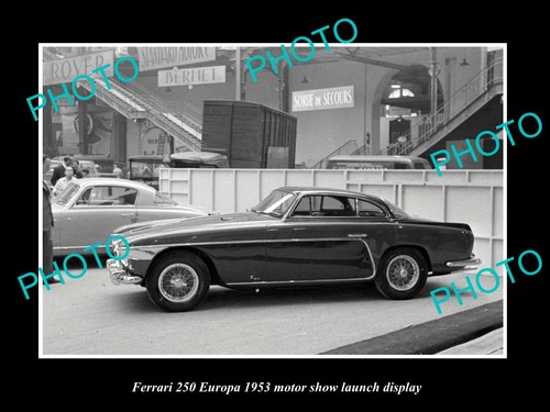 Ferrari 250 europa 1953 motor - europa,