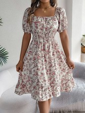 Women Summer Beach Boho Floral