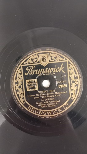 Jolson sonny boy - /, my