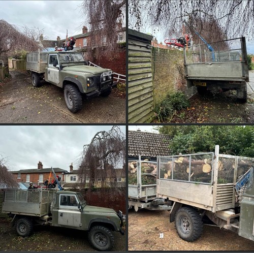 1988 defender 130 - 130, tipper