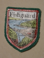 Fishguard Cloth Badge {Wales}