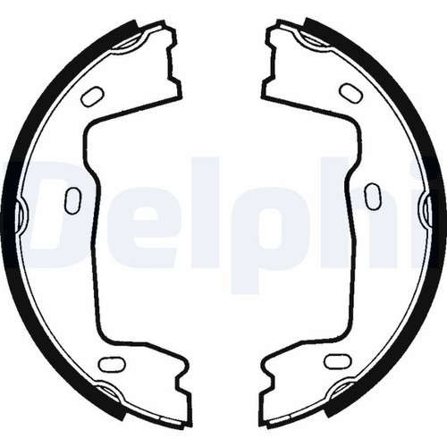 Brake shoe set delphi - shoe,