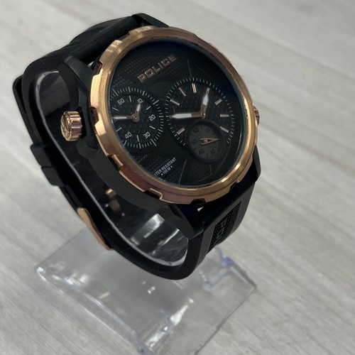 Police black quito watch - black,