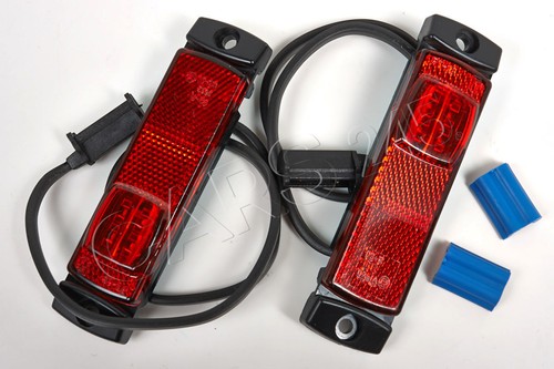 Led red side marker lights - marker,