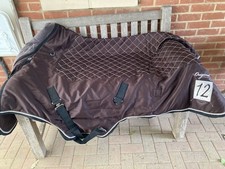 Stable Rug 6’3 H/W with Neck Cover Horse Rug Brown