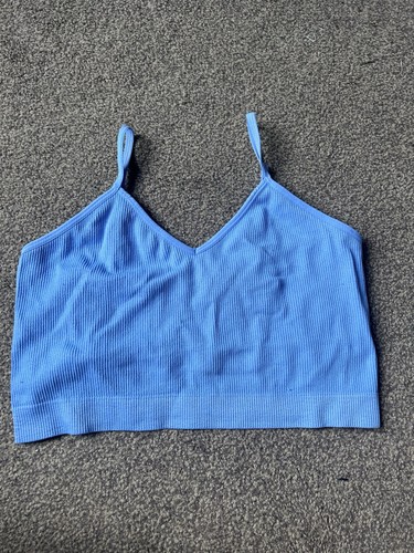 Primark blue ribbed seamless - primark,