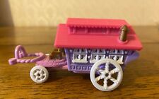 Vintage Polly Pocket Circus Wagon On The Go Gypsy Caravan - Bluebird 1995