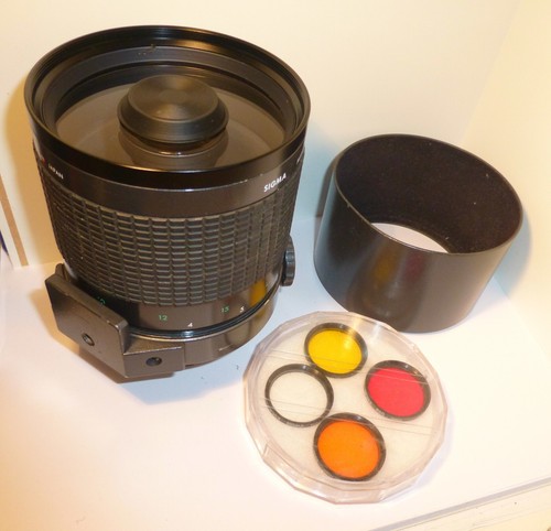 Sigma 600mm mirror lens - f8,