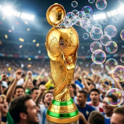 World cup bubble maker - cup,