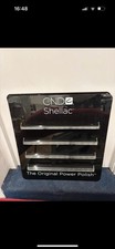 CND Shellac Salon Wall Display