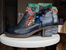 Socofy Blue Novelty Shoes