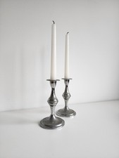 2x Sliver IANTHE aka IAN HEATH Candelabras Candlestick Holders