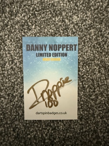 Danny noppert signed - danny,