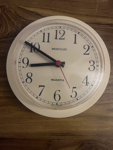 Vintage westclox wall clock - wall,