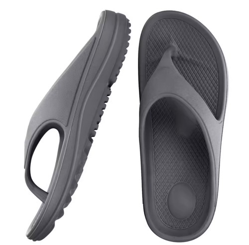 Orthopaedic grey flip flops - orthopaedic,