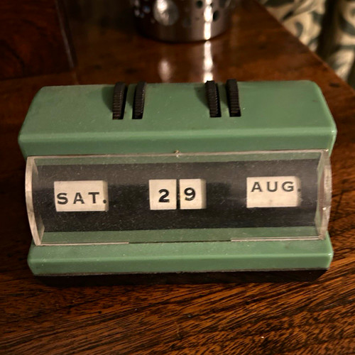 Vintage desktop perpetual flip - vintage,
